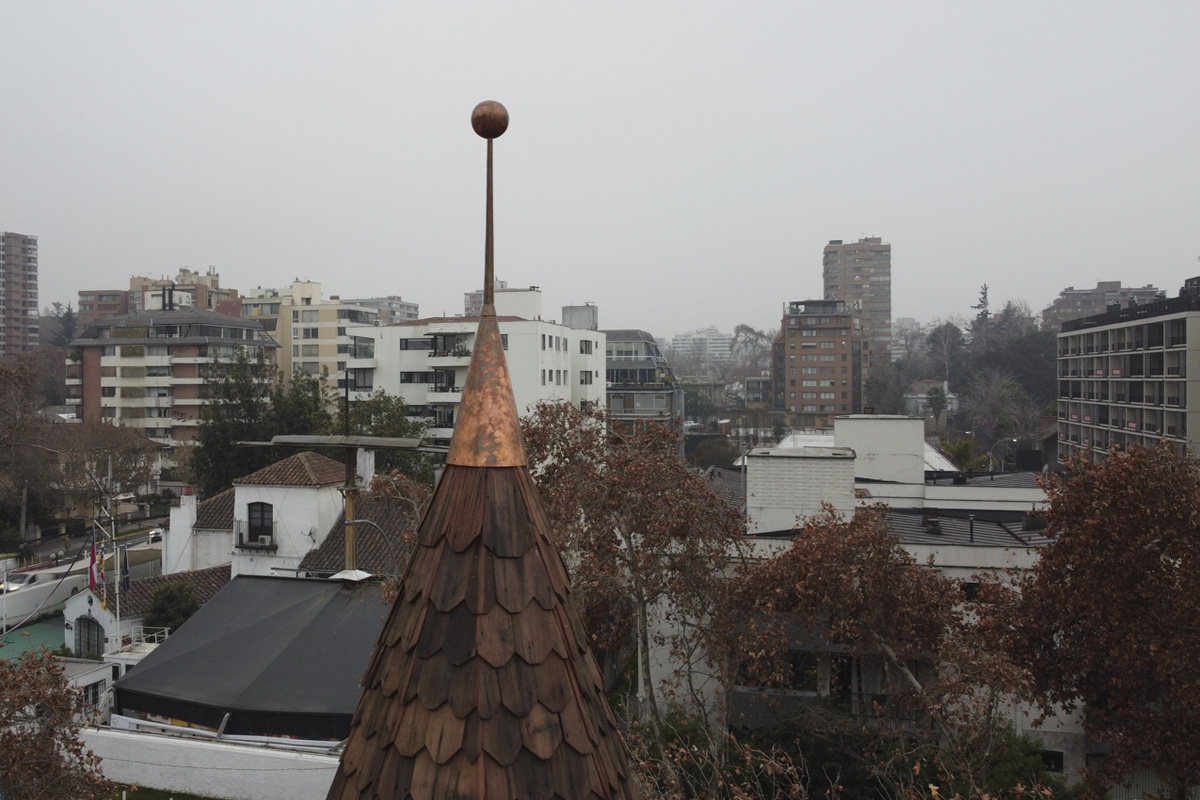 Reconstrucción Chapitel Pabellón Smith Solar