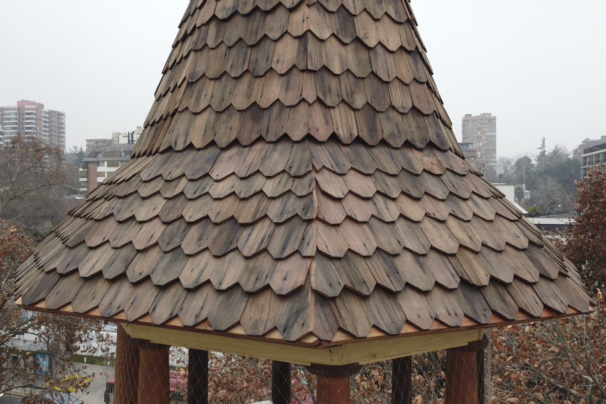 Reconstrucción Chapitel Pabellón Smith Solar