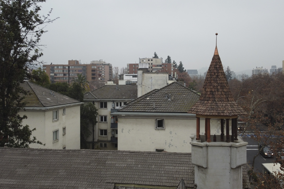 Reconstrucción Chapitel Pabellón Smith Solar